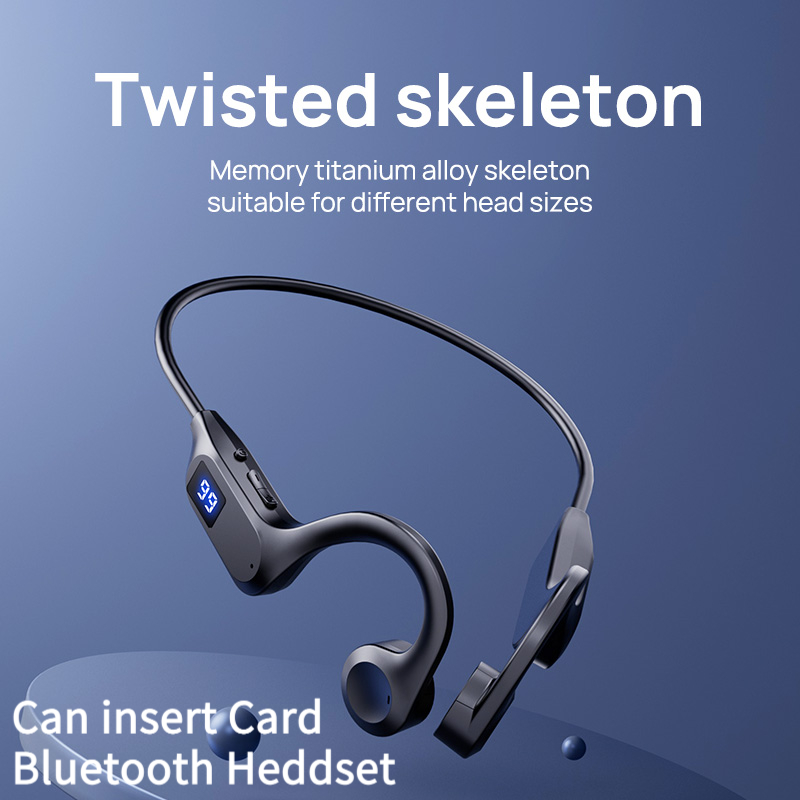 Bone Conduction Running Headphones - Wireless Sports Bluetooth Earphones X7 Non-in-ear