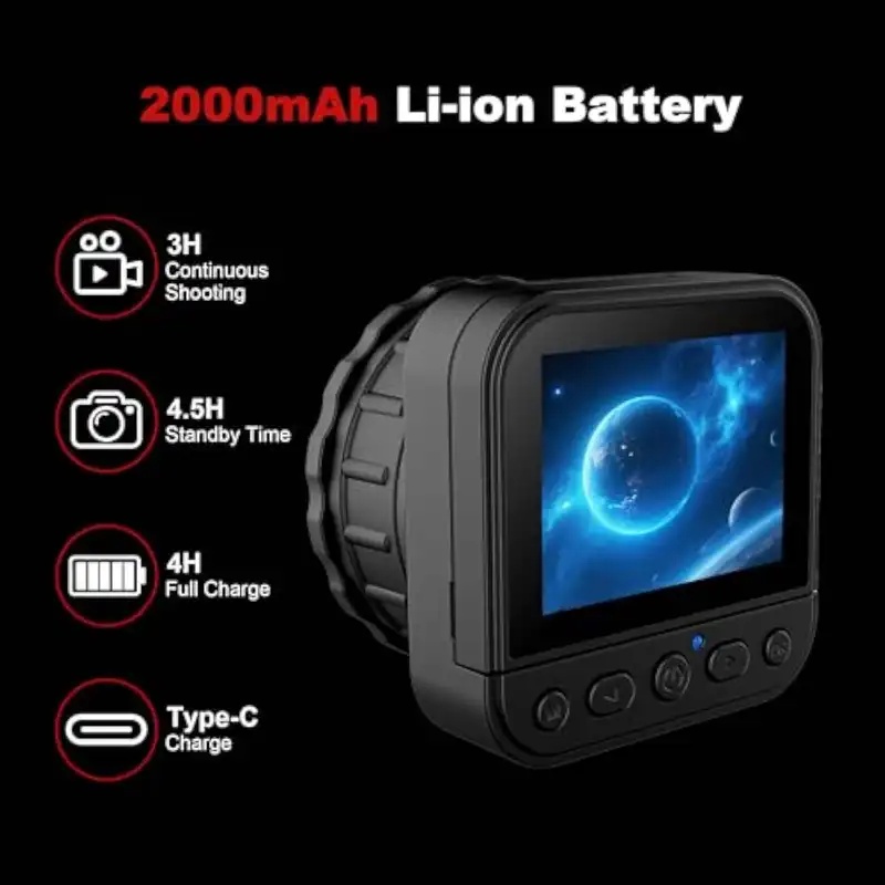 64MP 2.8‘’ Screen 4K Electroni - Cameras recension och pris