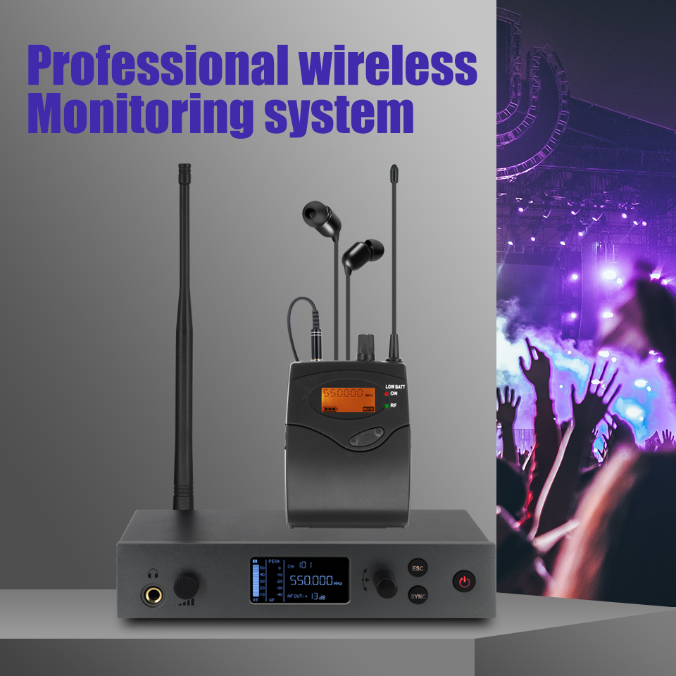 In ear monitoring system, UHF  - In Ear Monitors For Singers recension och pris