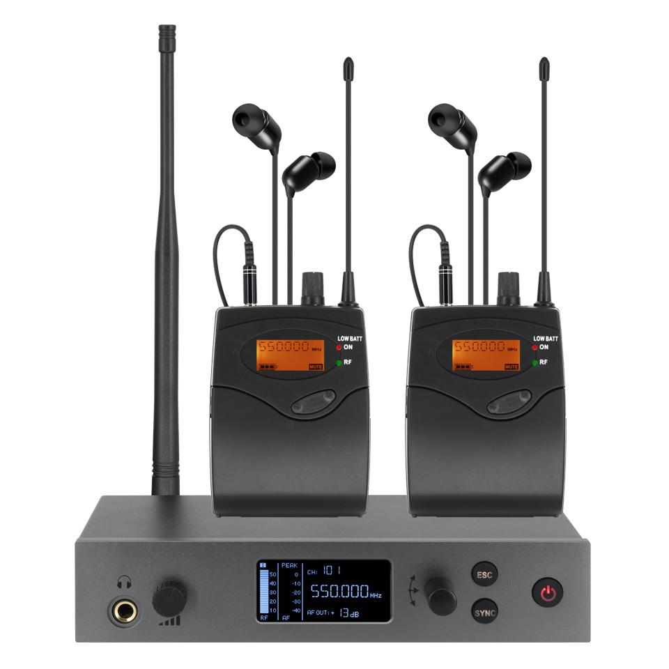 In ear monitoring system, UHF  - In Ear Monitors For Singers recension och pris