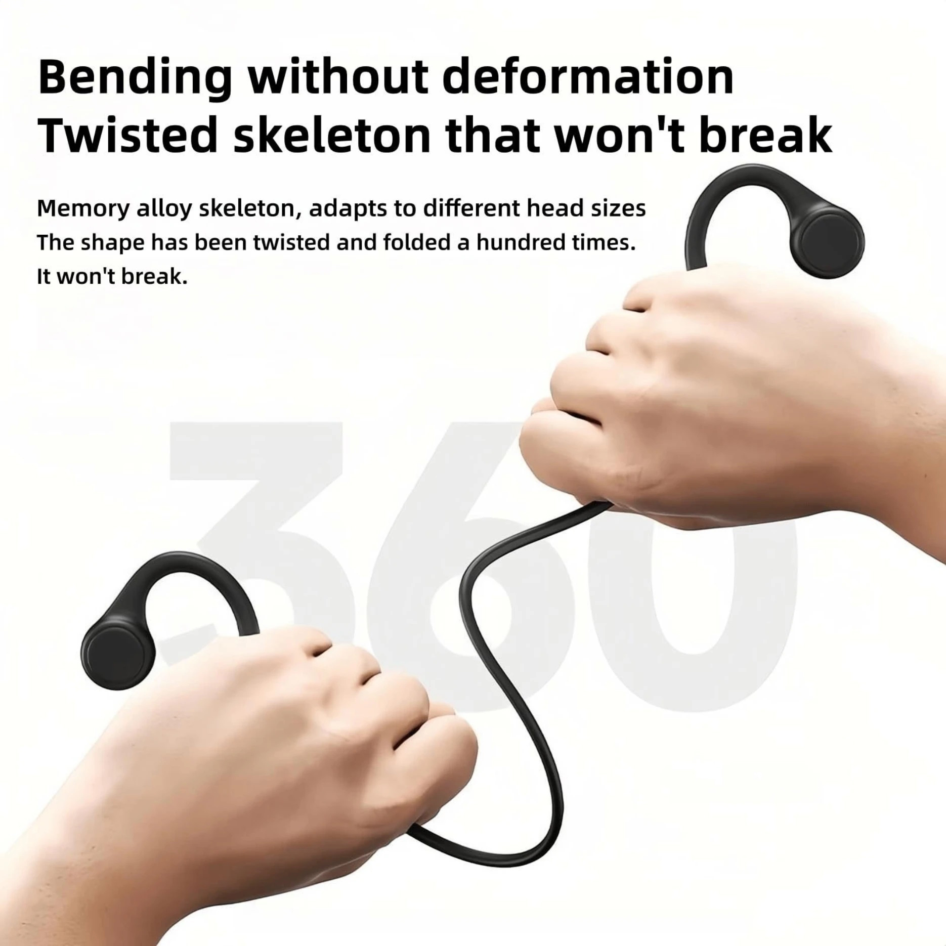 LonMao B33 Bone Conduction Ear - Bone Conduction Running Headphones recension och pris