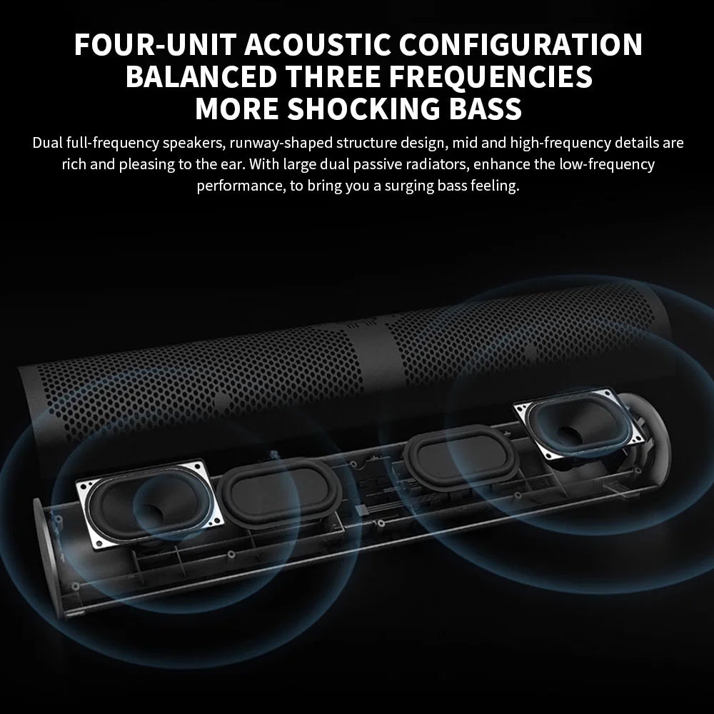 Original Xiaomi Redmi PC Speak - Rgb Computer Soundbar For Pc recension och pris