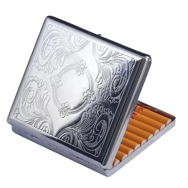 Metal Cigarette box stainless  - Laptops recension och pris