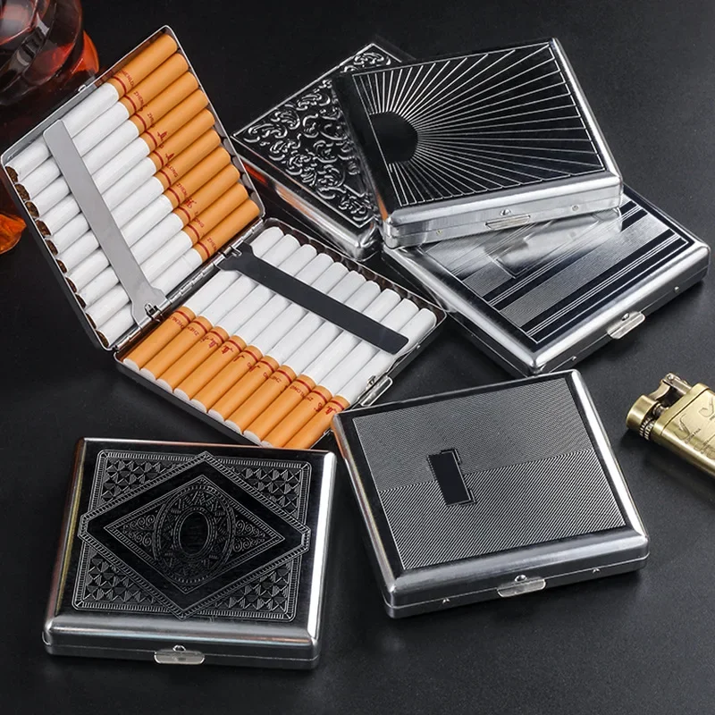 Metal Cigarette box stainless  - Laptops recension och pris