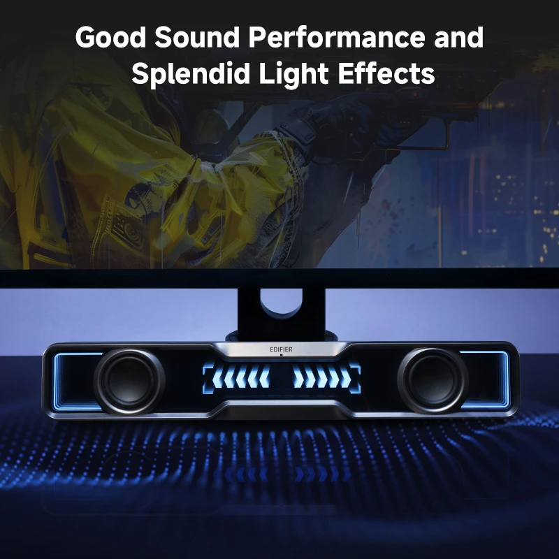 Edifier QS30 Computer Speakers - Rgb Computer Soundbar For Pc recension och pris