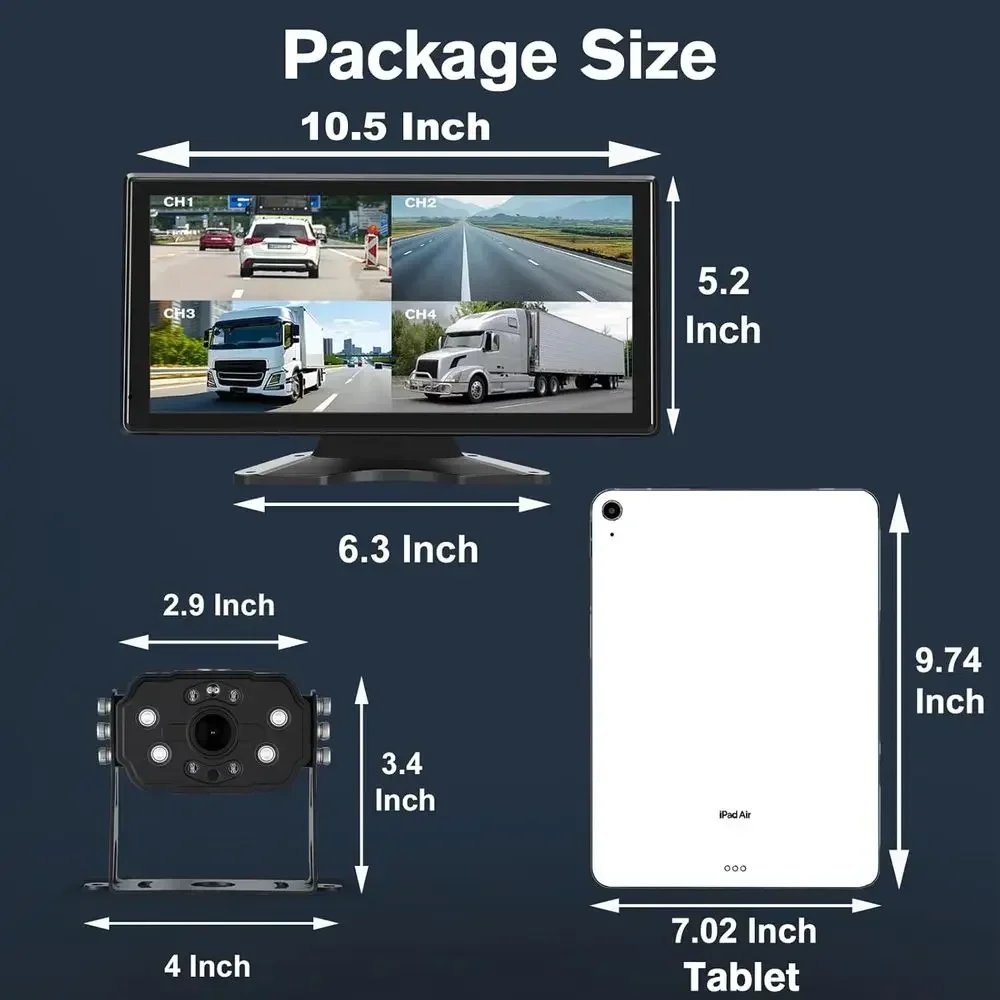 Truck RV Backup Camera System, - Cameras recension och pris