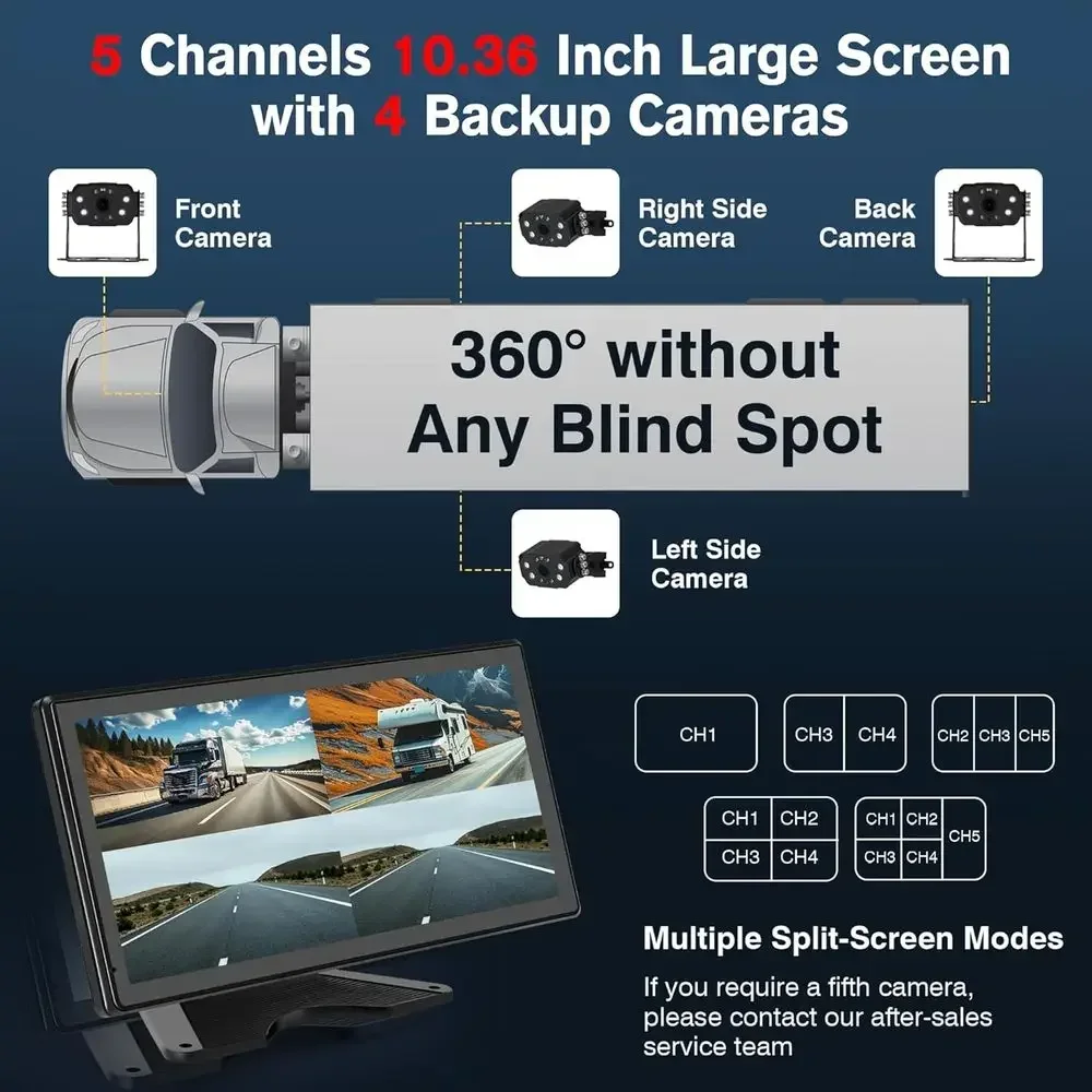 Truck RV Backup Camera System, - Cameras recension och pris