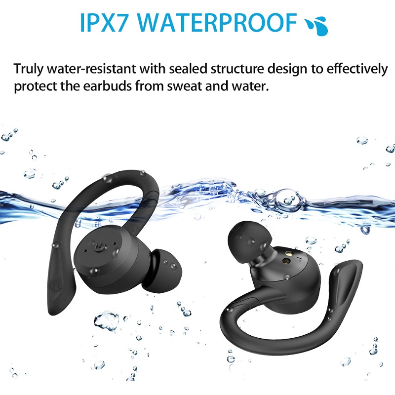20 Hours Play Time Swimming Wa - Bone Conduction Running Headphones recension och pris