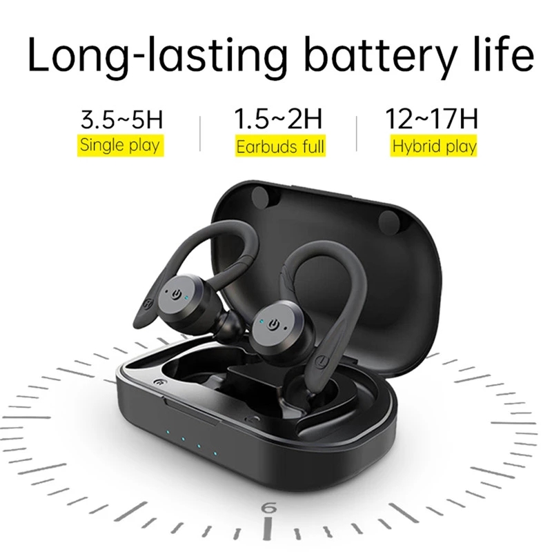 20 Hours Play Time Swimming Wa - Bone Conduction Running Headphones recension och pris