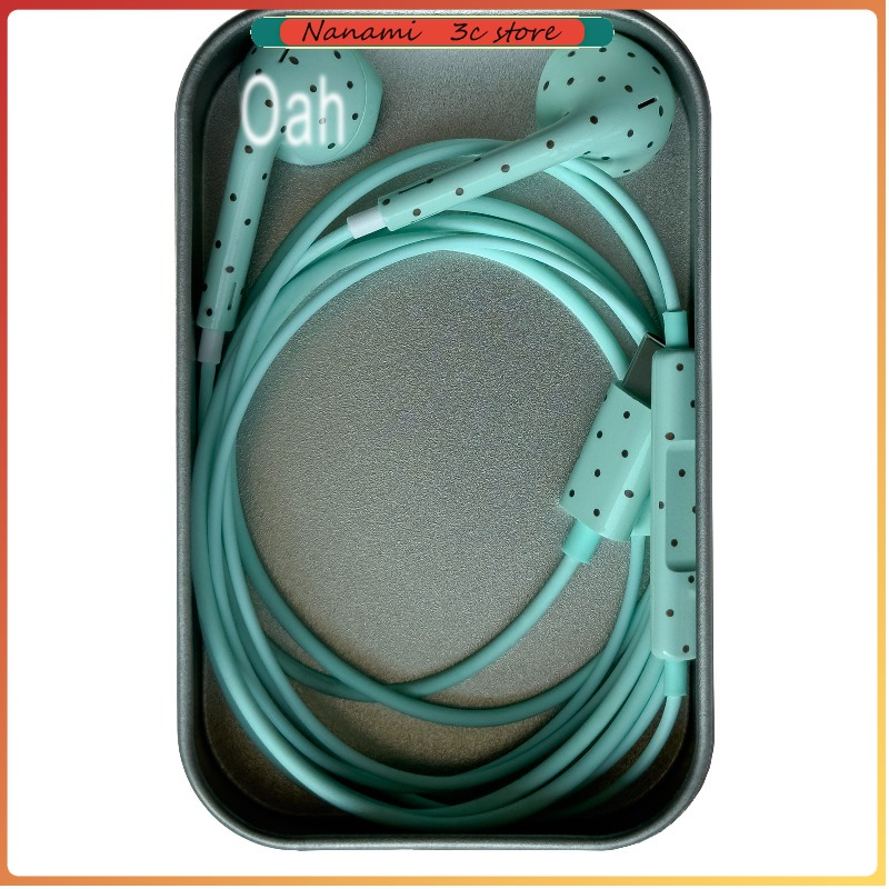 Oah Polka Dot Wired Earphones  - Headphones recension och pris