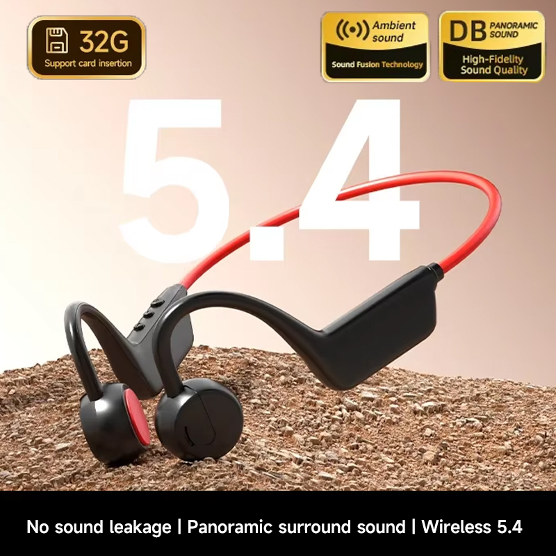Bone Conduction Bluetooth Earb - Bone Conduction Running Headphones recension och pris