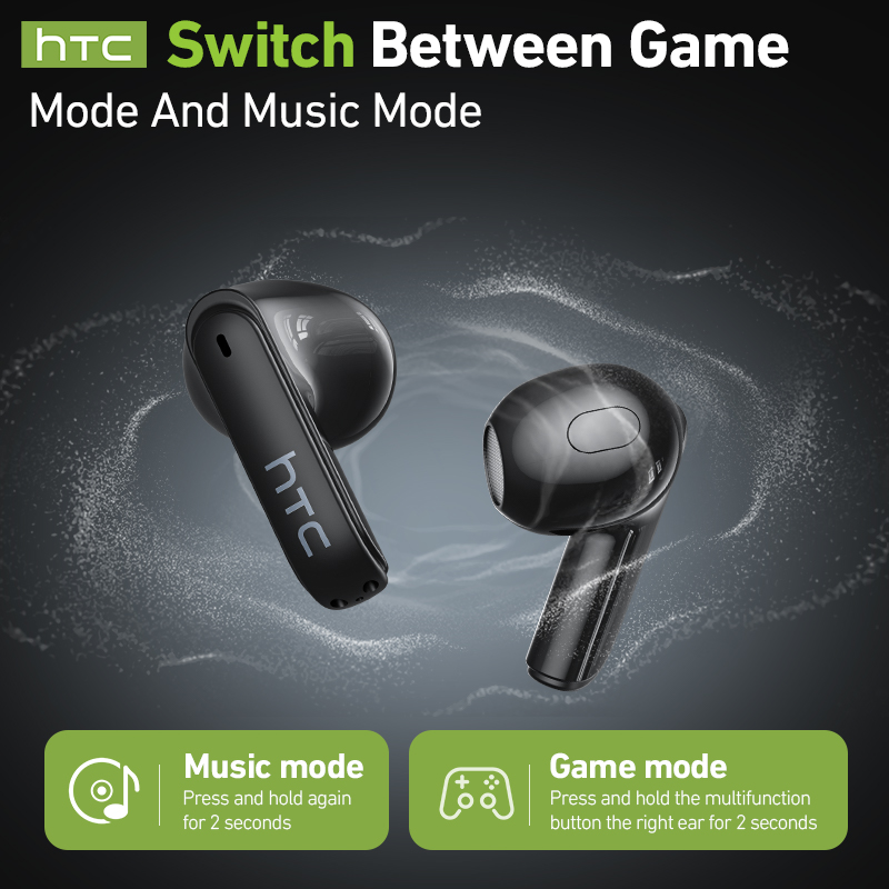 hTC Wireless Gaming Earbuds LC - Headphones recension och pris