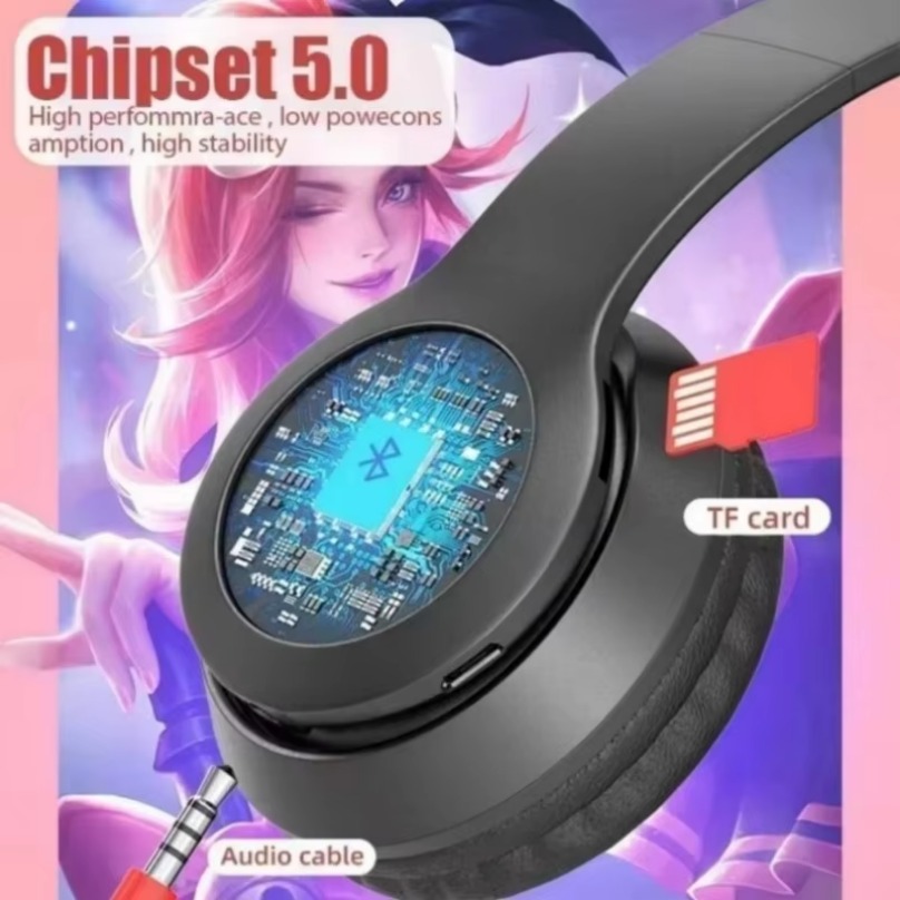 Wireless Bluetooth Earphones C - Cat Ear Bluetooth Headset Led recension och pris